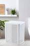 Mijölnir Cesta de Lavandería SMRTDCS-2 de Plástico Blanco 36.5 x 44 x 56 cm